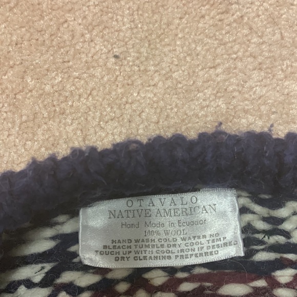 Hand Made wool sweater Native American - Picture 2 of 7